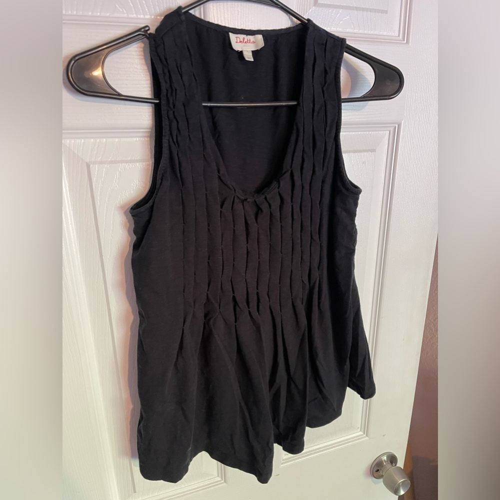 Deletta Black Summer tank